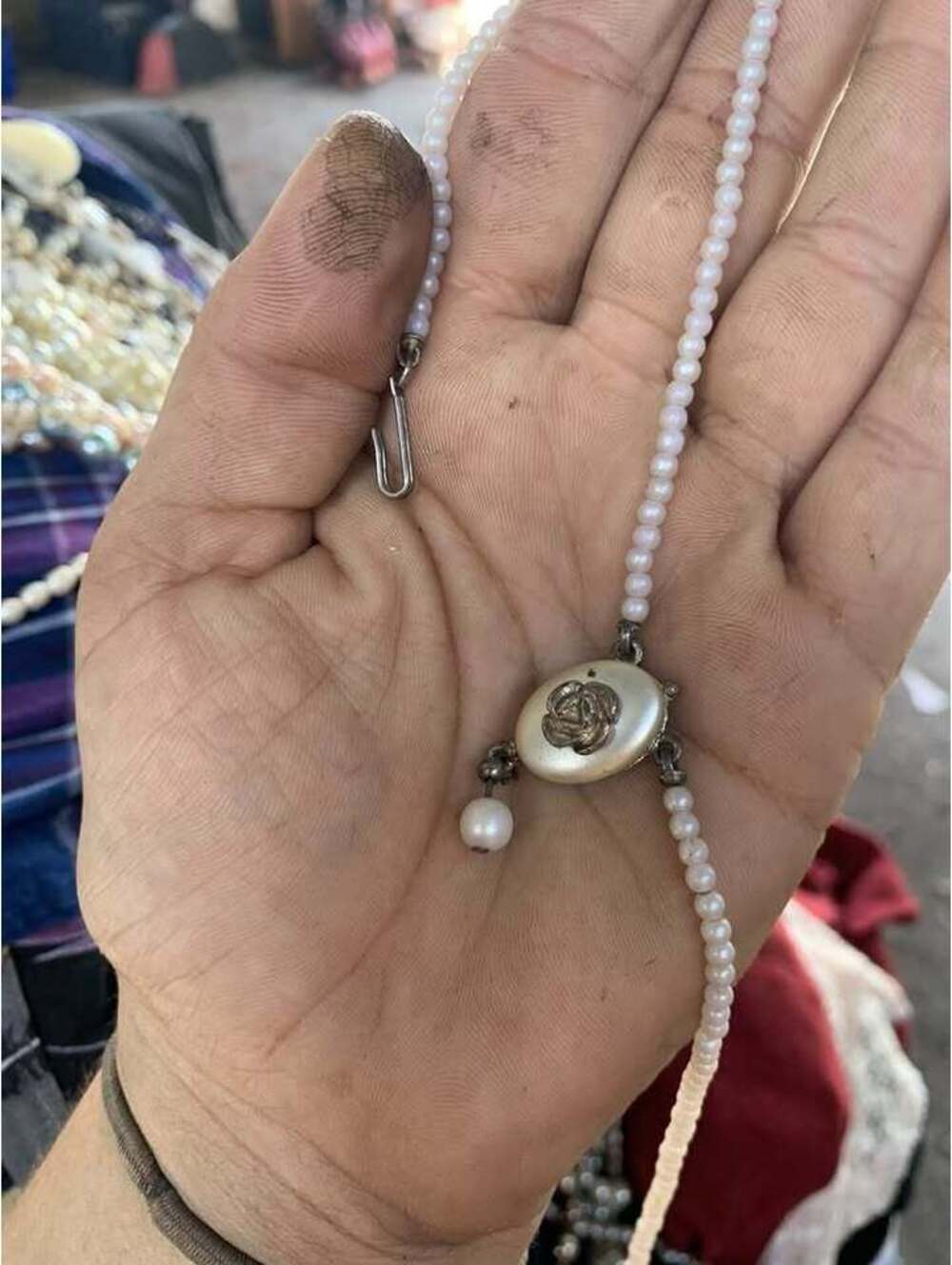 1928 Brand Feaux Necklace Cameo